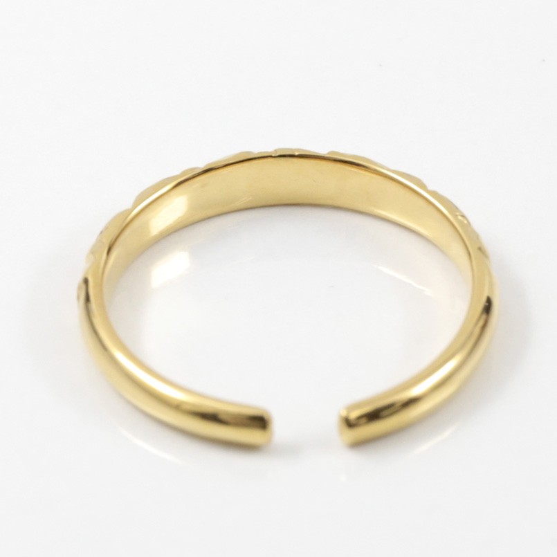 残りわずか】 ホワイトゴールドk10 結婚指輪 トゥリング ペア ハワイアンジュエリー ハワイアンジュエリー フリーサイズトゥリング イエローゴールドk10  2本セット 10金 地金 足の指輪 ハワイアンリング フリーサイズ - メンズアクセサリー