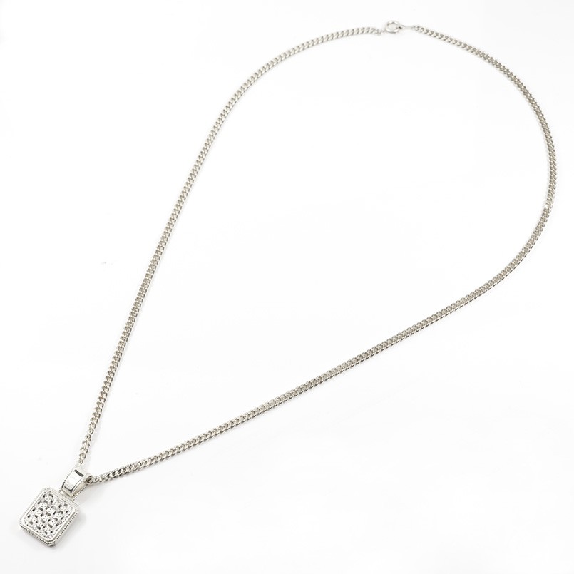 プラチナ ペンダントトップ メンズ 喜平 ダイヤモンド 0.5ct pt900
