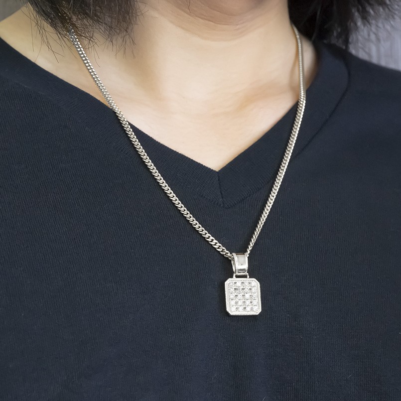 プラチナ900 ダイヤ0.22ct ペンダントトップ　喜平にも プラチナ ペンダントトップ メンズ 喜平 ダイヤモンド pt900