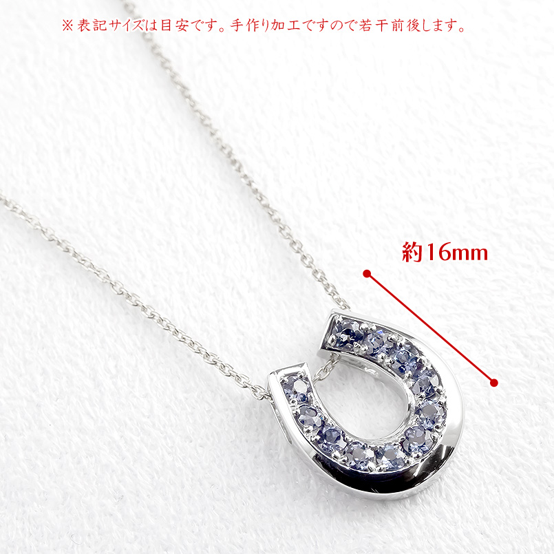 プラチナ ネックレス ペンダントトップ レディース 馬蹄 カラーチェンジガーネット pt900 トップ シンプル 女性 ホースシュー バテイ 送料無料 saleの画像