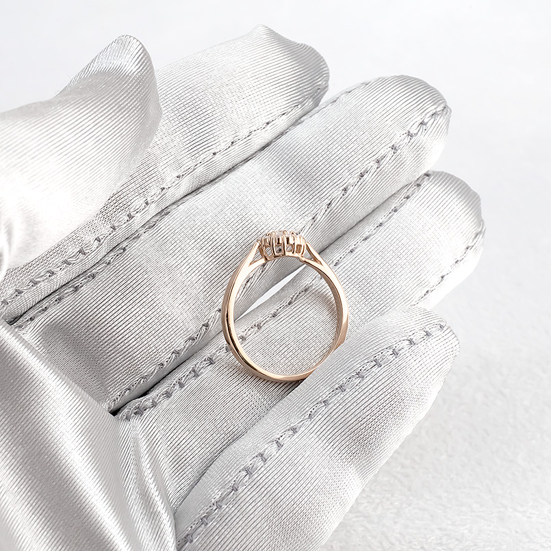 婚約指輪 安い 18金 リング ダイヤモンド レディース 指輪 ピンクゴールドk18 ピンキーリング ダイヤ ハーフヘイロー 女性 プラスミミ 送料無料 セール SALE｜atrus｜04
