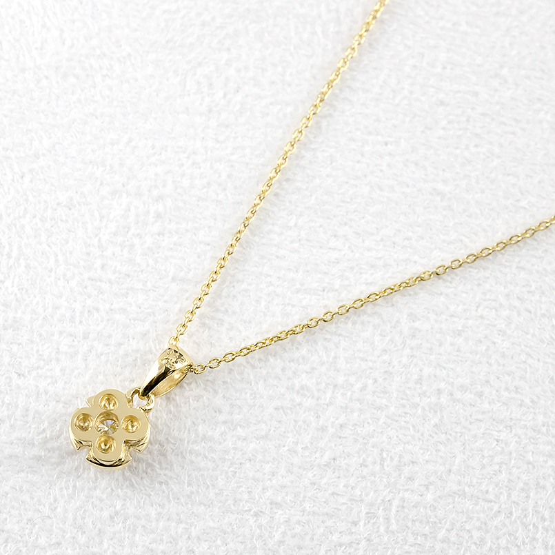 18金 ネックレス トップ ライトイエローダイヤモンド 一粒 大粒 ダイヤモンド ペンダントトップ レディース ゴールド 18k シンプル 人気 送料無料 セール saleの画像