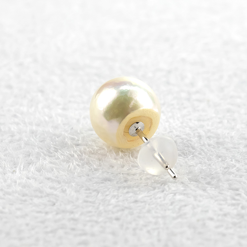 14金 ピアス ペア パール アコヤ真珠 大粒 レディース ゴールド ホワイトゴールドk14 スタッドピアス 女性 シンプル 宝石 あすつく 送料無料 セール saleの画像