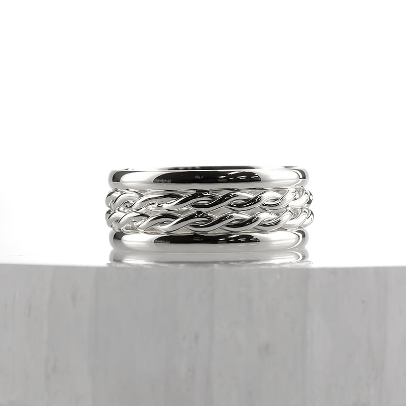 【美品】 プラチナ リング メンズ 指輪 pt900 地金 ピンキーリング シンプル 幅広 太め 上品 男性 送料無料 人気 セール SALE 【RIZ2260503748】(82620円)