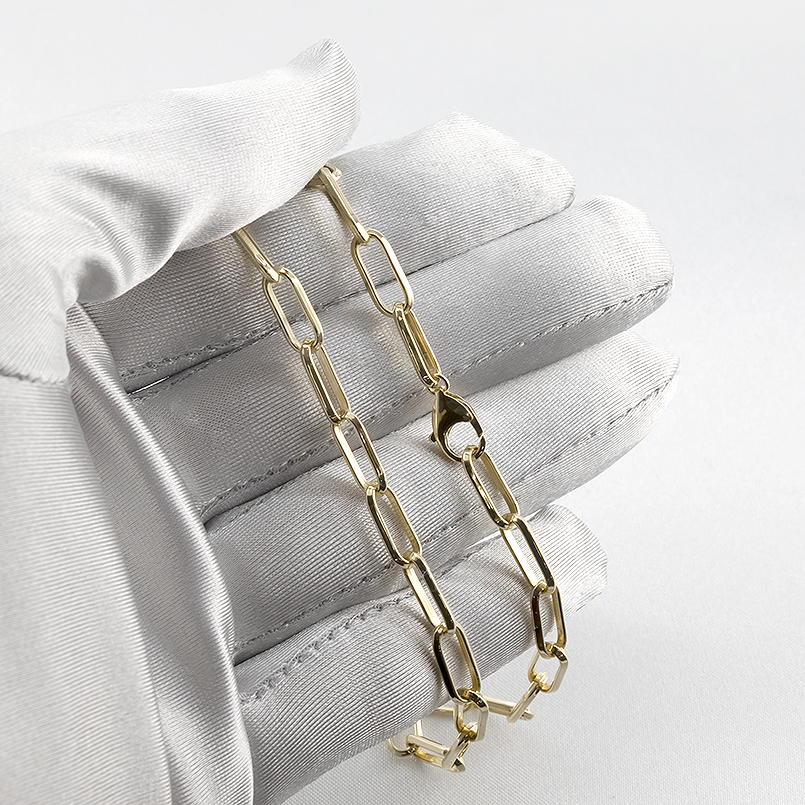 海外品 18金 ネックレス メンズ チェーンのみ 選べる長さ 50cm 60cm 中空 クリップチェーン ゴールド イエローゴールドk18 18k 地金 男性 送料無料 セール SALE 【PET1707278756】(62400円)