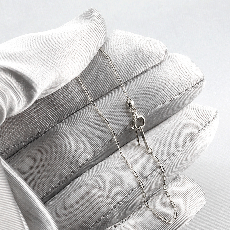 ジュエリー工房アトラス プラチナ ネックレス チェーンのみ 45cm