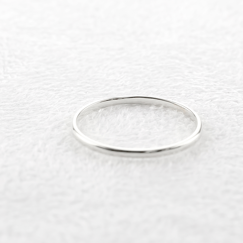 プラチナ リング メンズ pt900 華奢 細い ピンキーリング 指輪 婚約指輪 シンプル ストレート 送料無料 セール SALE｜atrus｜10