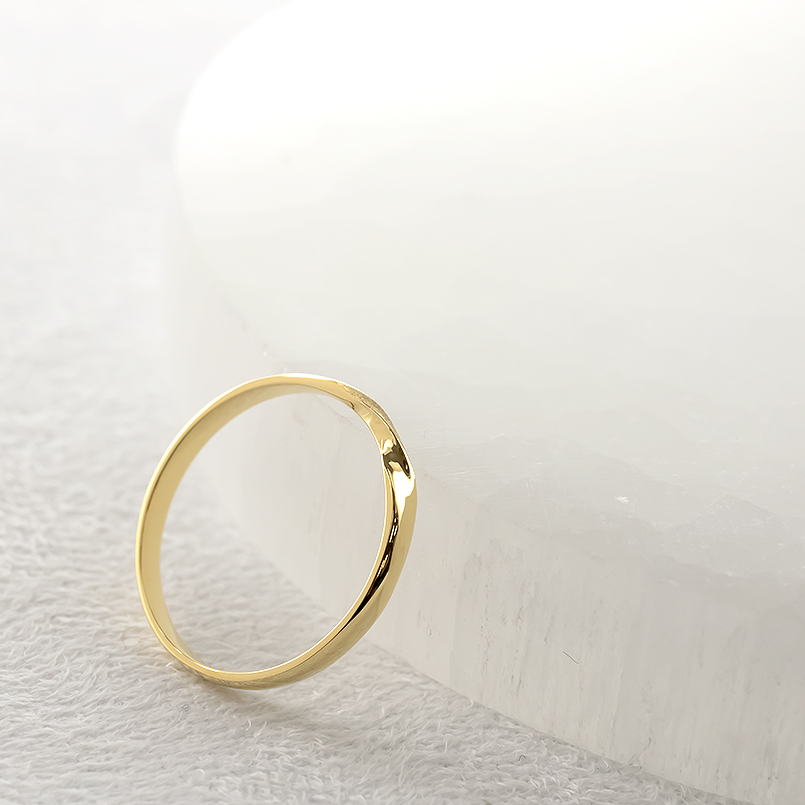18金 ペアリング 2本セット 結婚指輪 指輪 ペア 華奢 細い マリッジリング ゴールド 18k イエローゴールドk18 大人 スイートペアリィー 送料無料 セール saleの画像