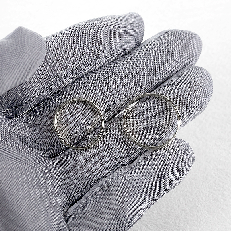 プラチナ ペアリング 2本セット結婚指輪 pt900 指輪 ペア 華奢 細い マリッジリング シンプル 大人 スイートペアリィー 送料無料 セール saleの画像