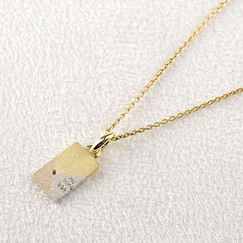 プラチナ 18金 ネックレス ペンダントトップ ダイヤモンド レディース pt900 ゴールド 18k トップ コンビ コントラッド 東京 送料無料 セール saleの画像