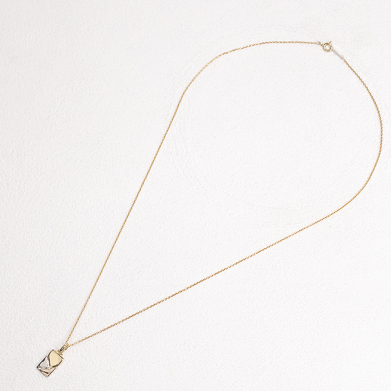 プラチナ 18金 ネックレス ペンダントトップ ダイヤモンド レディース pt900 ゴールド 18k トップ コンビ コントラッド 東京 送料無料 セール saleの画像