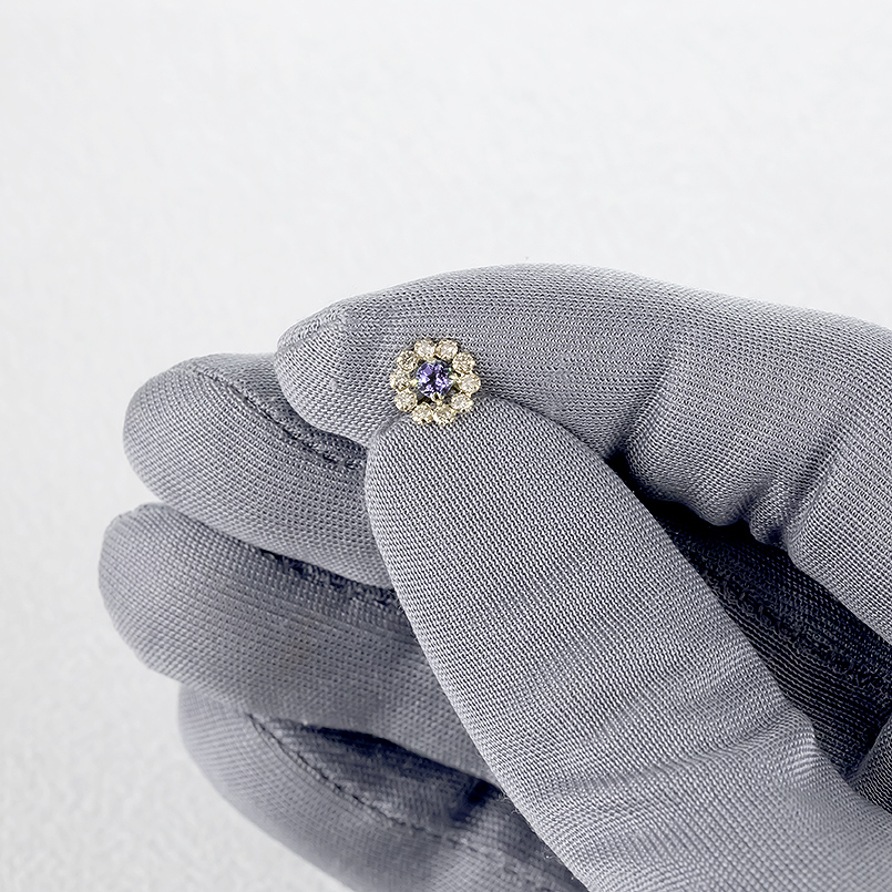 18金 ピアス ダイヤモンド 選べる 天然石 片耳 レディース ゴールド 18k 簡単装着 キャッチのいらないピアス キャッチナッシャー あすつく 送料無料 セール saleの画像