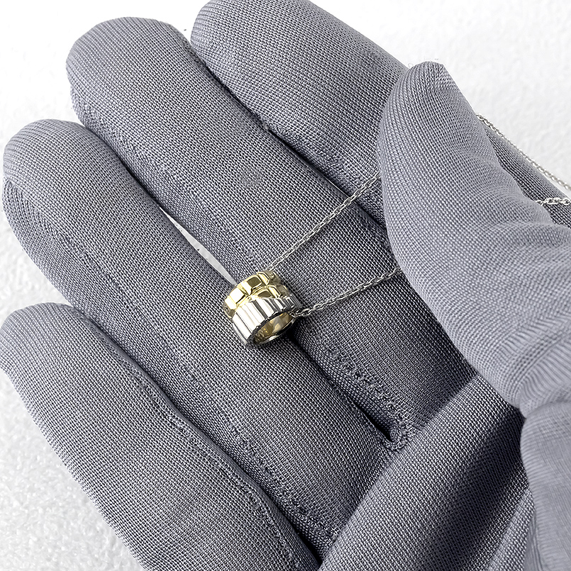プラチナ 18金 ネックレス トップ レディース リング フュージョン pt900 ゴールド 18k ペンダントトップ ヘッド シンプル 人気 おしゃれ 送料無料 セール saleの画像