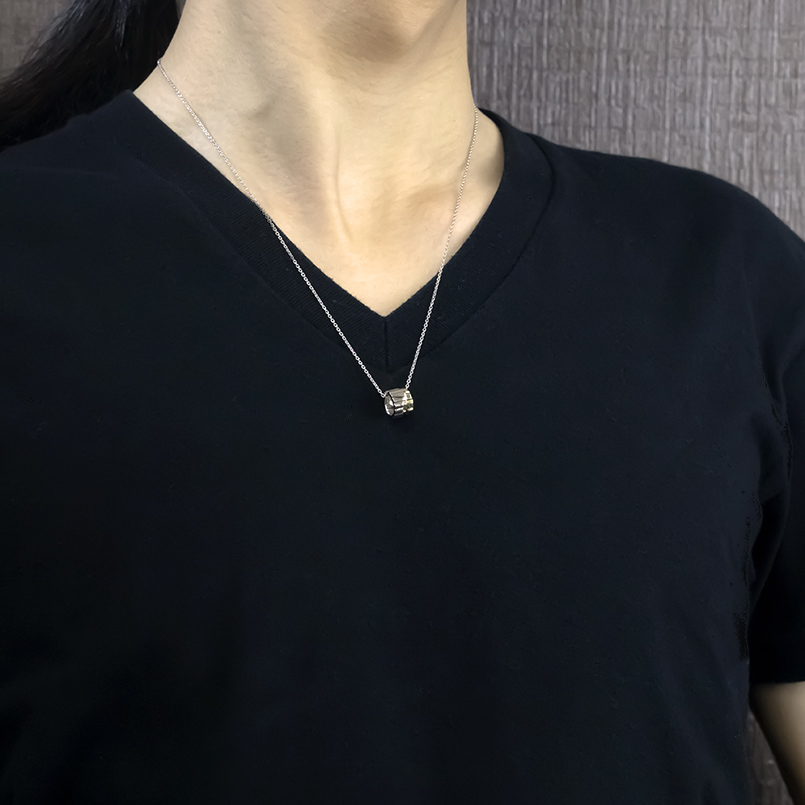 プラチナ 18金 ネックレス トップ レディース リング フュージョン pt900 ゴールド 18k ペンダントトップ ヘッド シンプル 人気 おしゃれ 送料無料 セール saleの画像