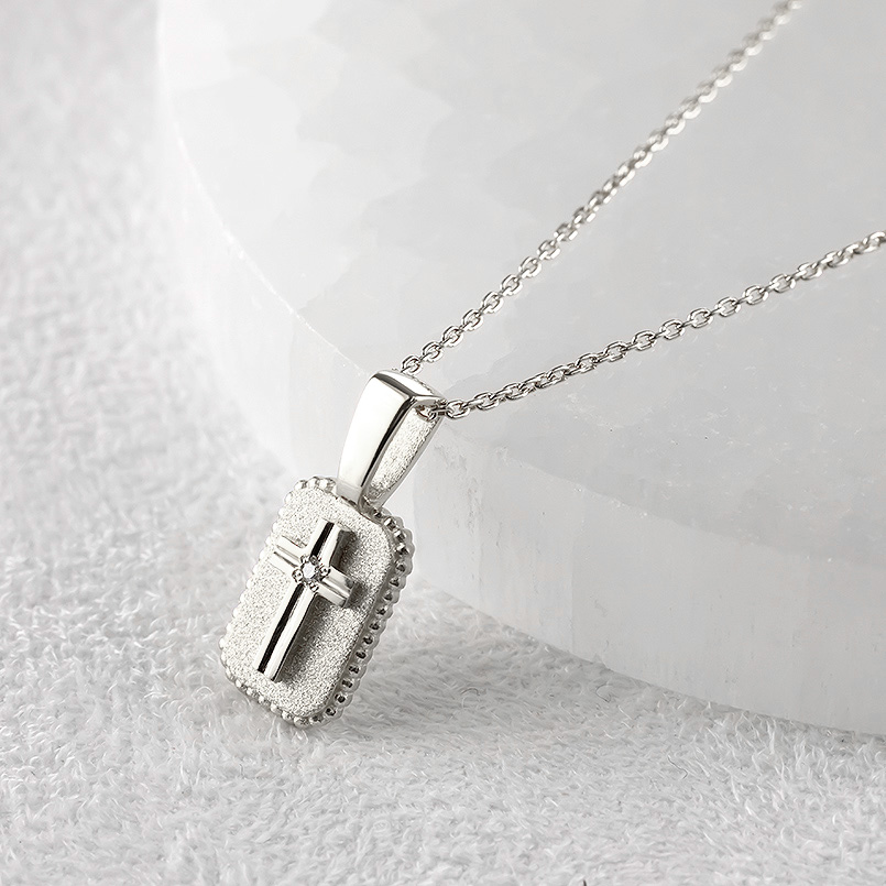 ジュエリー工房アトラス プラチナ ネックレス メンズ ペンダントトップ  