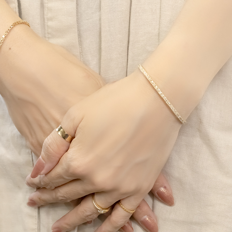 203Jewelry　バングル 203Jewelry 203ジュエリー バングル2本セット - メルカリ