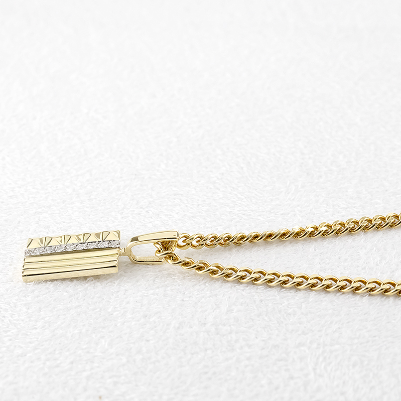 プラチナ 18金 ネックレス メンズ ダイヤモンド ペンダントトップ 喜平 フュージョン pt900 ゴールド 18k トップ ペンダントヘッド あすつく 送料無料 saleの画像
