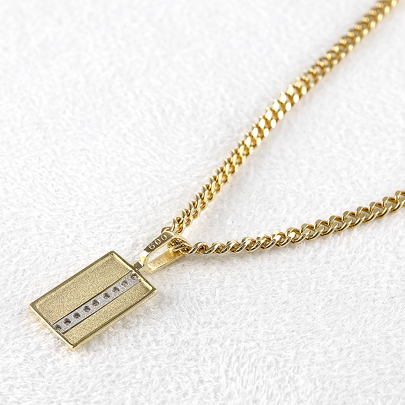 プラチナ 18金 ネックレス メンズ ダイヤモンド ペンダントトップ 喜平 フュージョン pt900 ゴールド 18k トップ ペンダントヘッド あすつく 送料無料 saleの画像