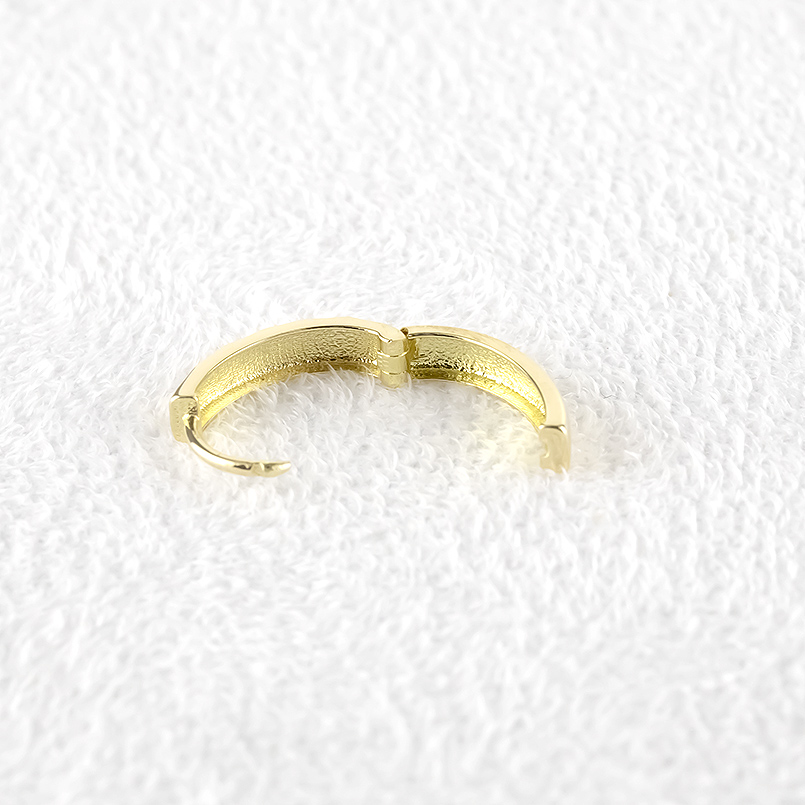 18金 フープピアス レディース 片耳 ゴールド 18k 普段使い ピアス イエローゴールドk18 シンプル おしゃれ 人気 あすつく 送料無料 セール saleの画像