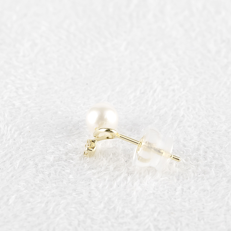 18金 ピアス パール 真珠 レディース ダイヤモンド ペア ゴールド 18k アコヤ あこや真珠 フォーマル イエローゴールドK18 あすつく 送料無料 セール saleの画像