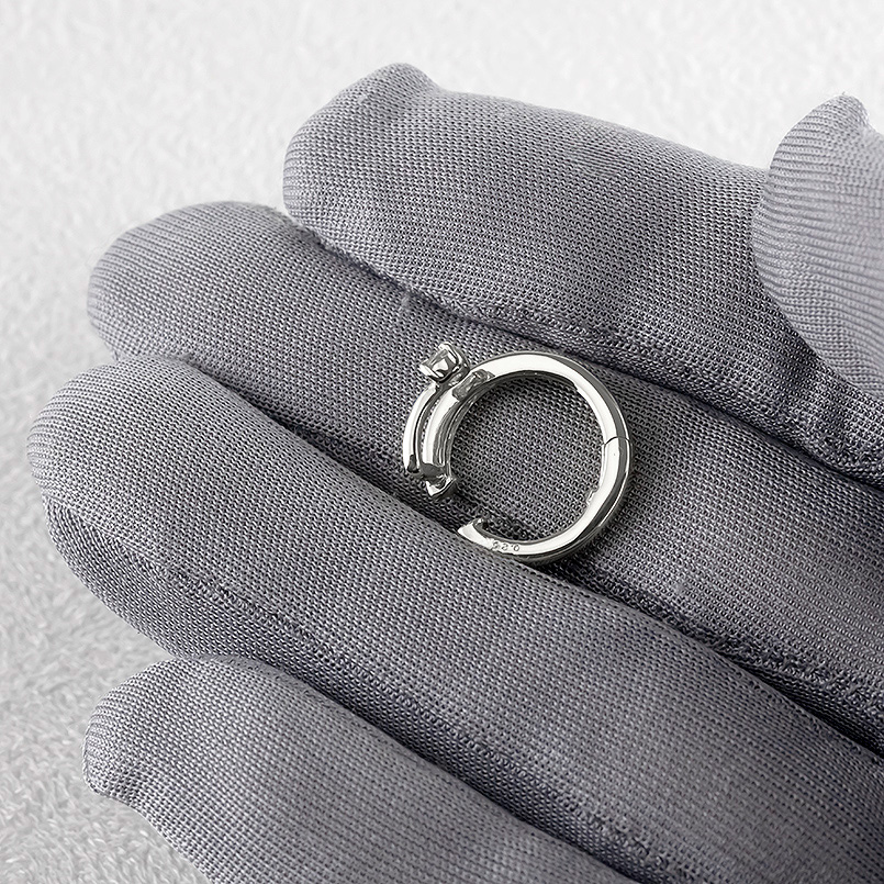 イヤーカフ プラチナ ダイヤモンド 0.2ct 2連 中折れ式 片耳 pt900 イヤークリップ イヤカフ シンプル おしゃれ 男女兼用 あすつく 送料無料 セール saleの画像