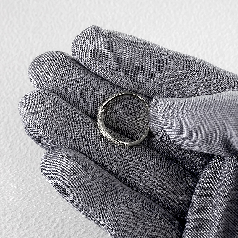 プラチナ リング レディース ダイヤモンド 0.2ct 12号 パヴェ 指輪 pt950 ピンキーリング 婚約指輪 おしゃれ 豪華 ダイヤ あすつく 送料無料 セール saleの画像