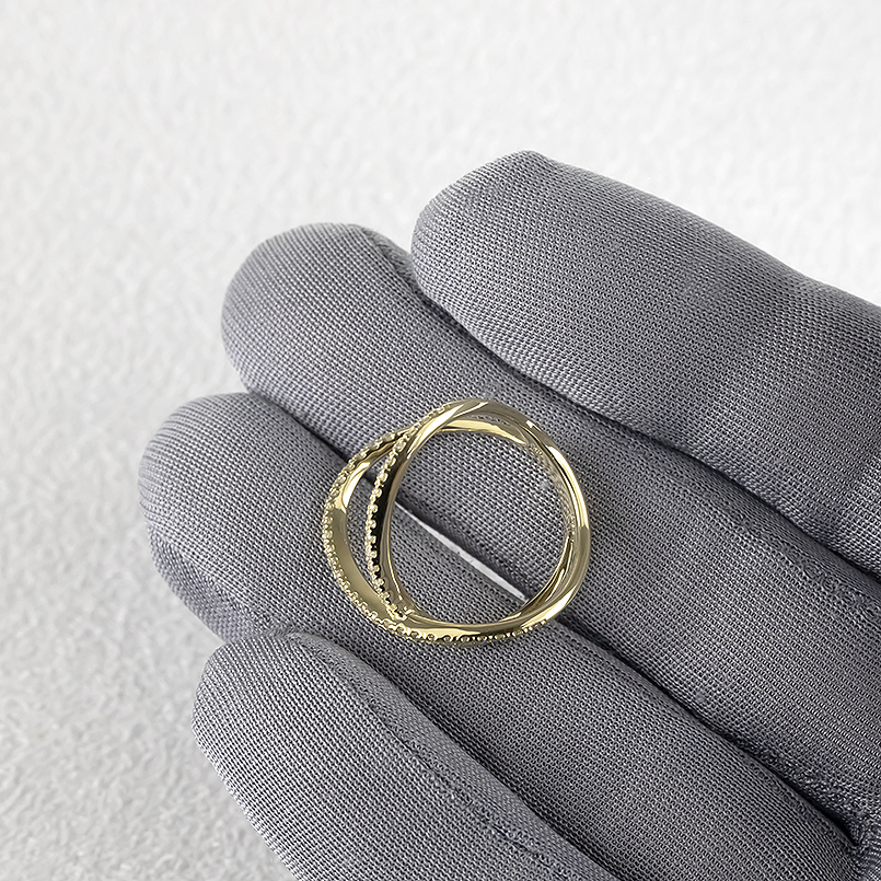 ジュエリー工房アトラス 18金 リング ダイヤモンド レディース  