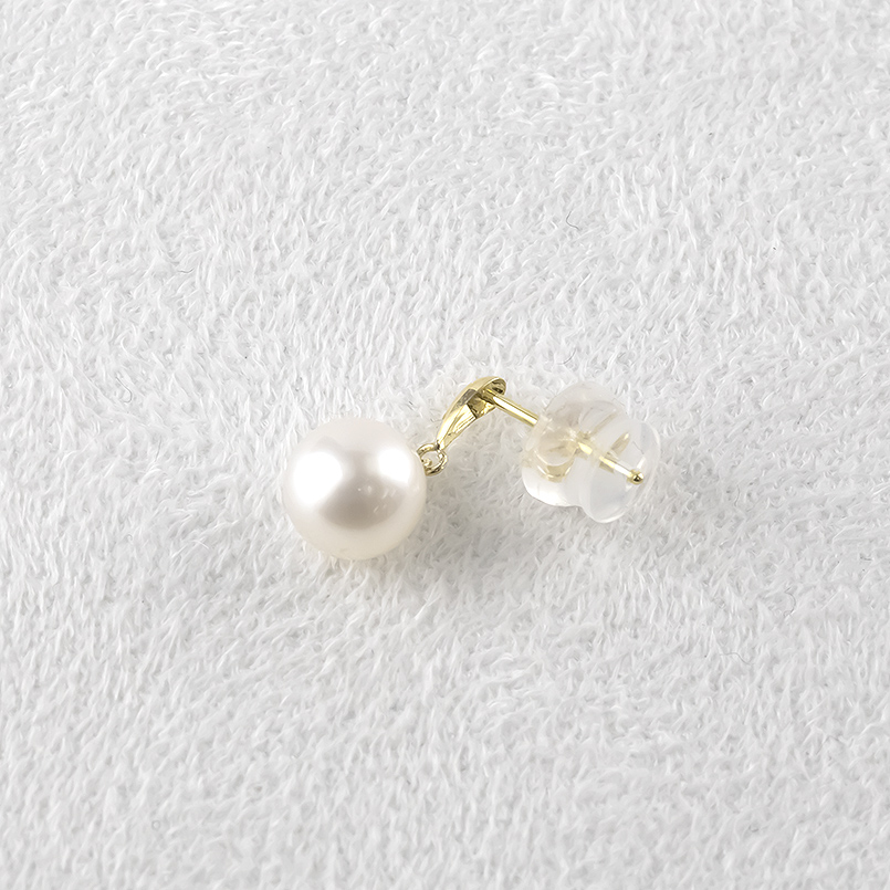 18金 ピアス パール 真珠 レディース ペア 揺れる ゆれる ゴールド 18k アコヤ あこや真珠 フォーマル イエローゴールド あすつく 送料無料 セール saleの画像