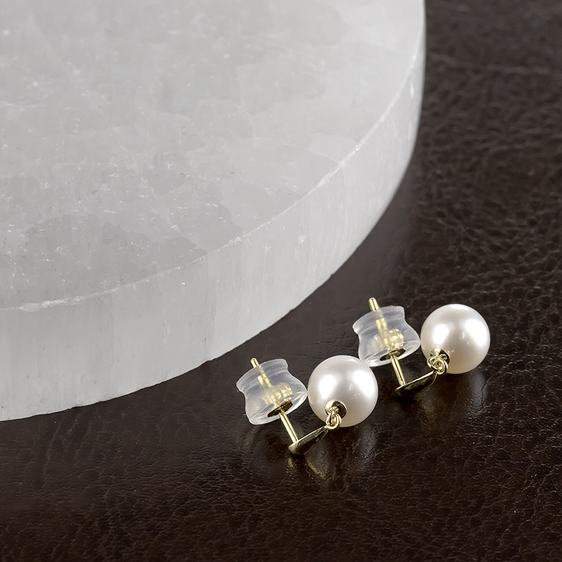 18金 ピアス パール 真珠 レディース ペア 揺れる ゆれる ゴールド 18k アコヤ あこや真珠 フォーマル イエローゴールド あすつく 送料無料 セール saleの画像