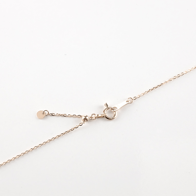 18金 ネックレス ダイヤモンド 0.25ct レディース クリップ ペンダントトップ ピンクゴールド 18k シャインチェーン トップ あすつく 送料無料 セール saleの画像