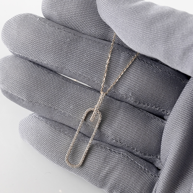 18金 ネックレス ダイヤモンド 0.25ct レディース クリップ ペンダントトップ ピンクゴールド 18k シャインチェーン トップ あすつく 送料無料 セール saleの画像