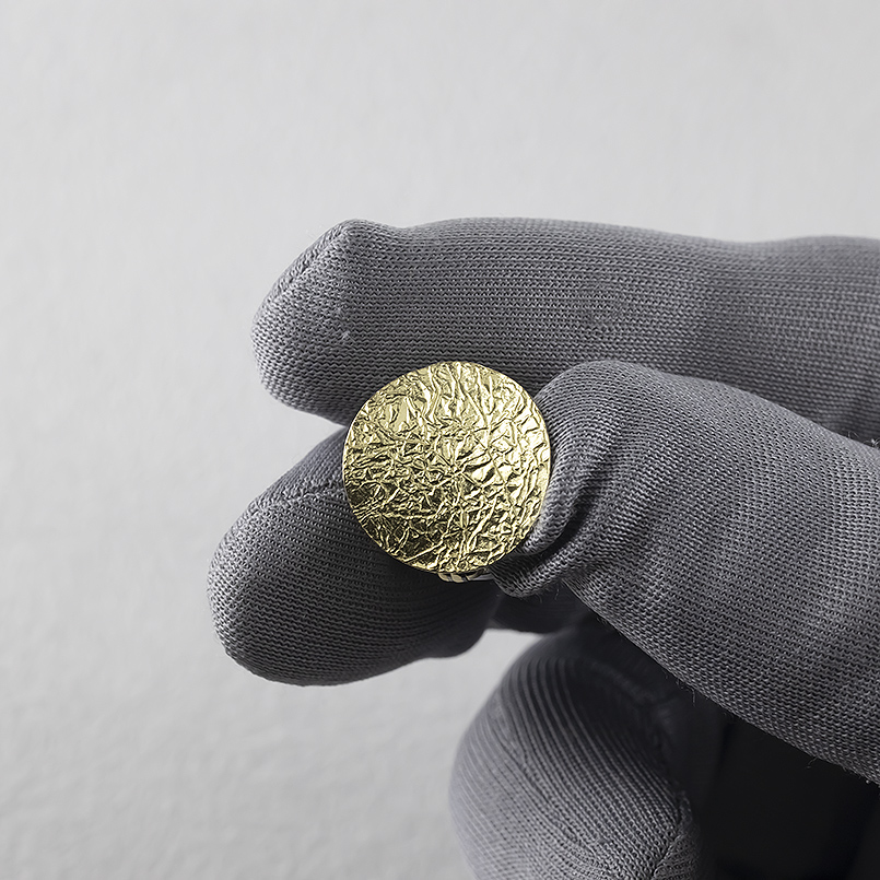 プラチナ 18金 ピアリング 正規品 ペア 大振り 痛くない イヤリング リバーシブル pt900 ゴールド 18k シンプル あすつく 男女兼用 送料無料 セール saleの画像