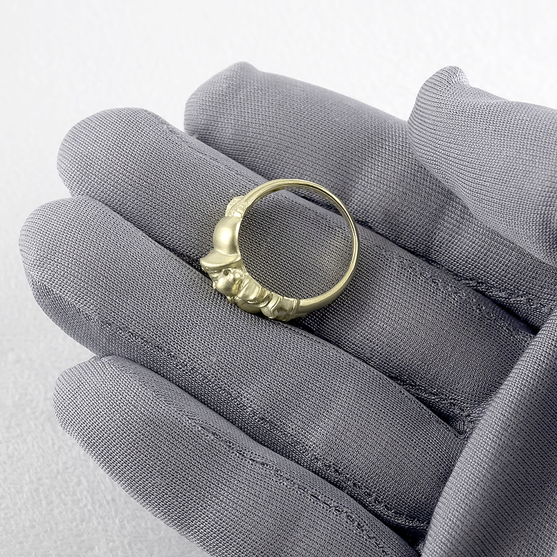 ジュエリー工房アトラス 婚約指輪 18金 リング 大黒天 レディース 太め