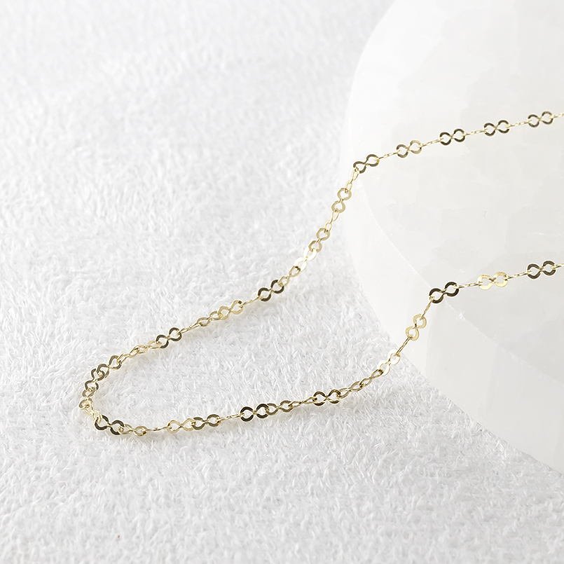 18金 ネックレス チェーンのみ 40cm レディース チェーン ゴールド 18k イエローゴールドk18 地金 女性 シンプル あすつく 送料無料 セール sale