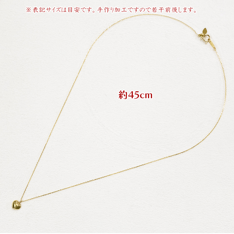 24金 ペンダントトップ 純金 ネックレス トップ ハート レディース 金 ゴールド 24k 人気 お守り シンプル 人気 あすつく 送料無料 セール saleの画像