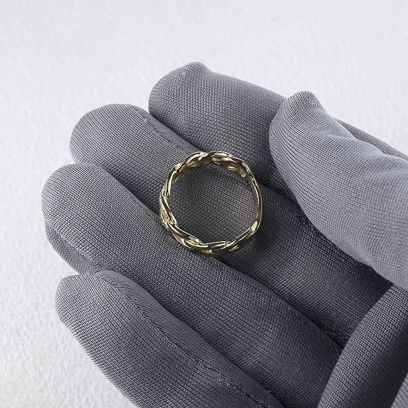 18金 喜平 リング ダイヤモンド 0.1ct メンズ 太め ゴールド 18k 指輪 ダイヤ ピンキーリング 婚約指輪 シンプル おしゃれ 人気 送料無料 セール saleの画像