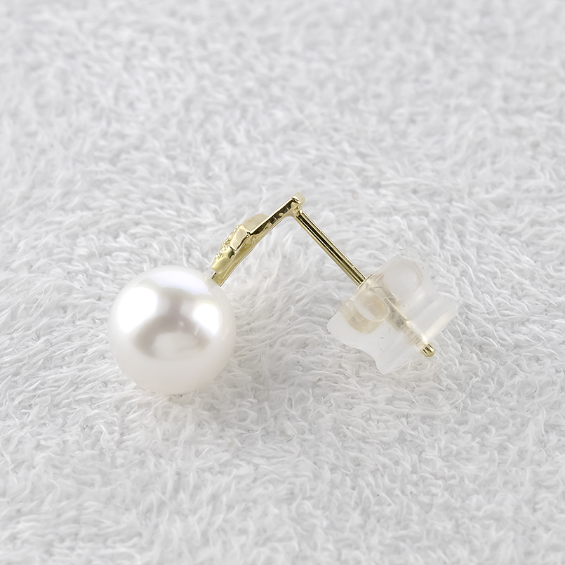18金 ピアス パール 真珠 ダイヤモンド レディース クロス ペア 揺れる ゆれる ゴールド 18k アコヤ あこや真珠 フォーマル あすつく 送料無料 セール saleの画像