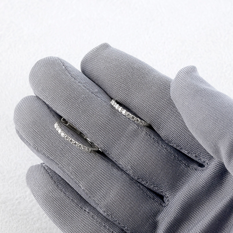 プラチナ フープピアス ダイヤモンド 0.5ct 大きめ レディース pt900 中折れ式 貫通式 フープ 大ぶり シンプル おしゃれ 人気 あすつく 送料無料 セール saleの画像