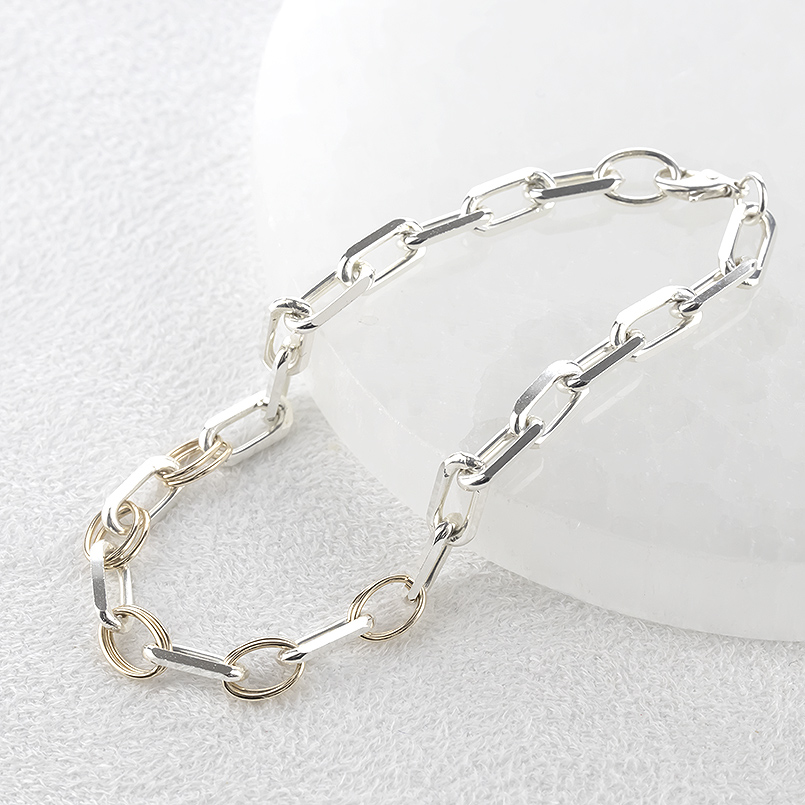 プラチナ 18金 ブレスレット 太め 幅広 メンズ 選べる長さ 18cm 20cm 22cm バングル pt900 pt850 ゴールド 18k おしゃれ 人気 送料無料 セール SALE | ジュエリー工房アトラス | 06