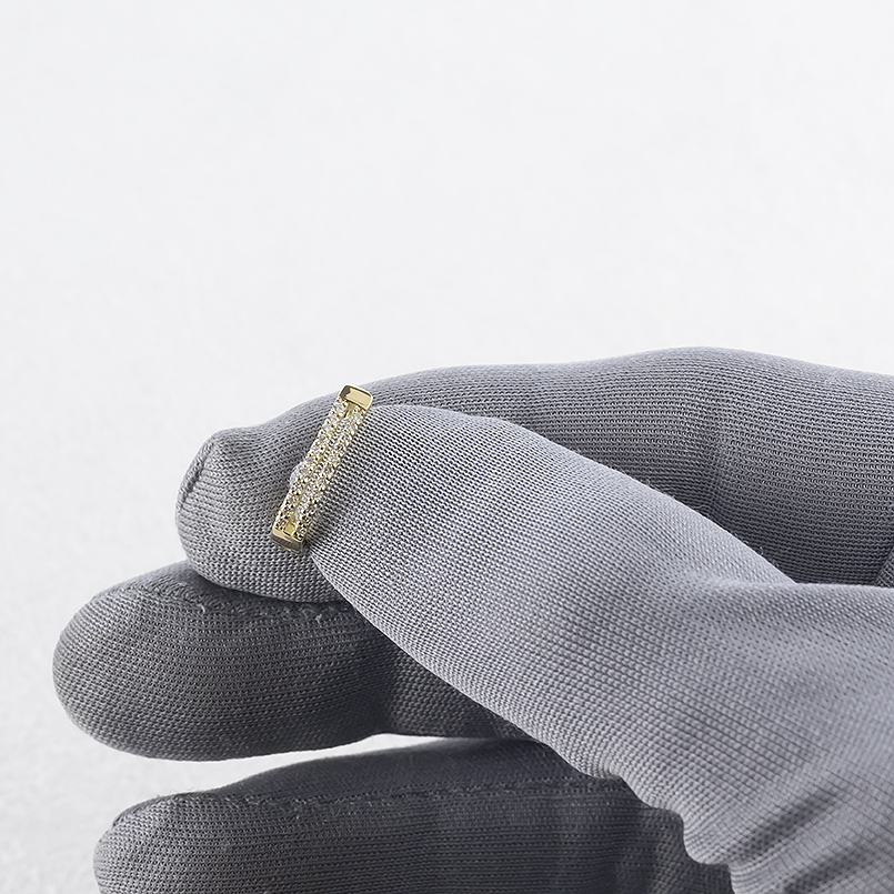 18金 フープピアス ダイヤモンド 0.24ct ゴールド 18k 中折れバネ式 ピアス フープ ペア イエローゴールドk18 男女兼用 あすつく 送料無料 セール saleの画像