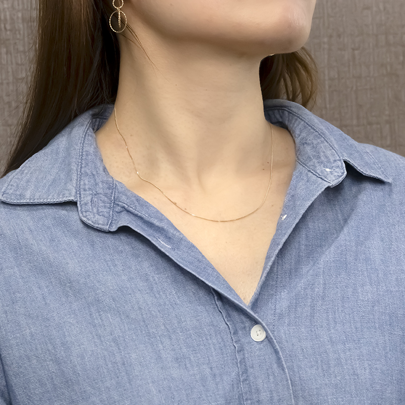 プラチナ 18金 ネックレス 2本セット レディース チェーンのみ 45cm スライド式 アジャスター ゴールド 18K pt850 レクタカーブ あすつく 送料無料 セール SALE