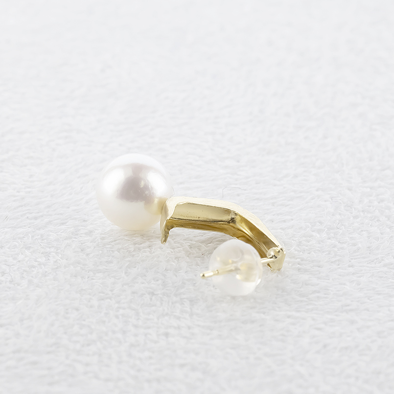 18金 ピアス パール 真珠 ペア レディース ゴールド 18k フォーマル アコヤ あこや真珠 シンプル おしゃれ 人気 あすつく 送料無料 セール saleの画像