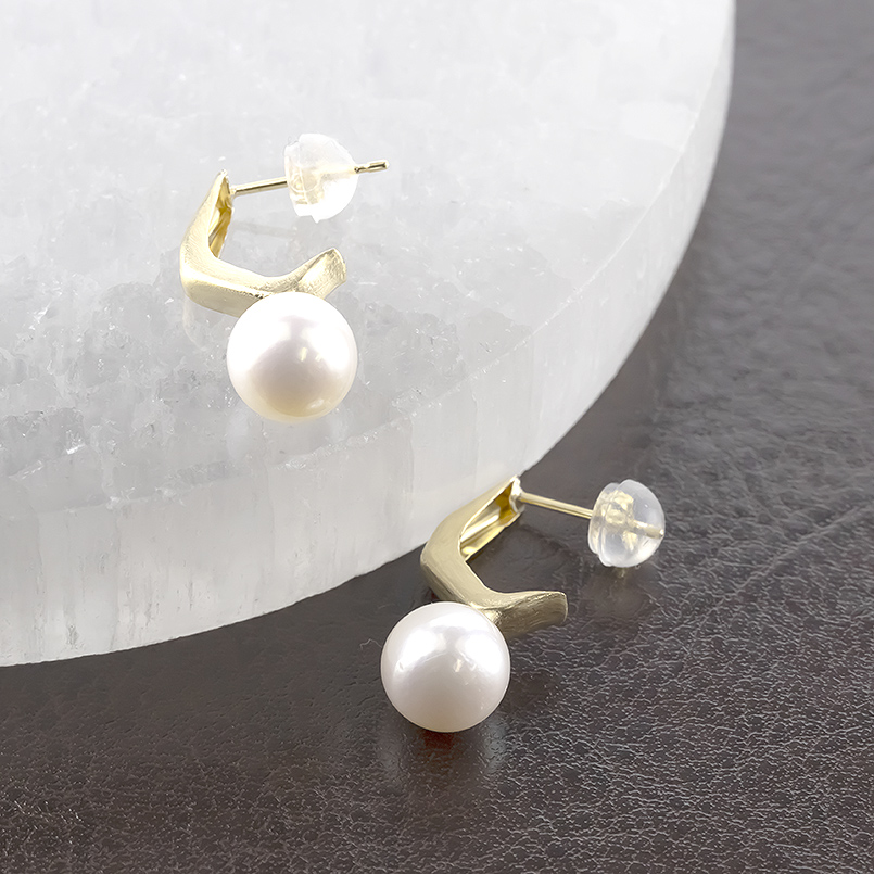 18金 ピアス パール 真珠 ペア レディース ゴールド 18k フォーマル アコヤ あこや真珠 シンプル おしゃれ 人気 あすつく 送料無料 セール saleの画像