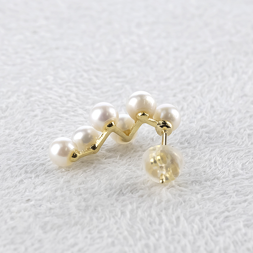 18金 ピアス パール 真珠 ペア レディース ゴールド 18k フォーマル アコヤ あこや真珠 ベビーパール シンプル おしゃれ 人気 あすつく 送料無料 セール saleの画像