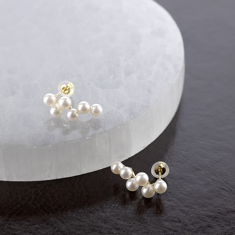 18金 ピアス パール 真珠 ペア レディース ゴールド 18k フォーマル アコヤ あこや真珠 ベビーパール シンプル おしゃれ 人気 あすつく 送料無料 セール saleの画像