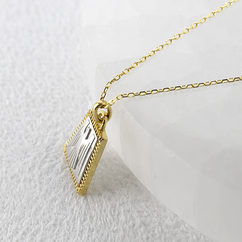純金 プラチナ ネックレス pt999 レリーフ柄 ペンダントトップ コンビ 金 ゴールド 24k 純プラチナ イーグル トップ ゴールド 男女兼用 あすつく 送料無料 saleの画像
