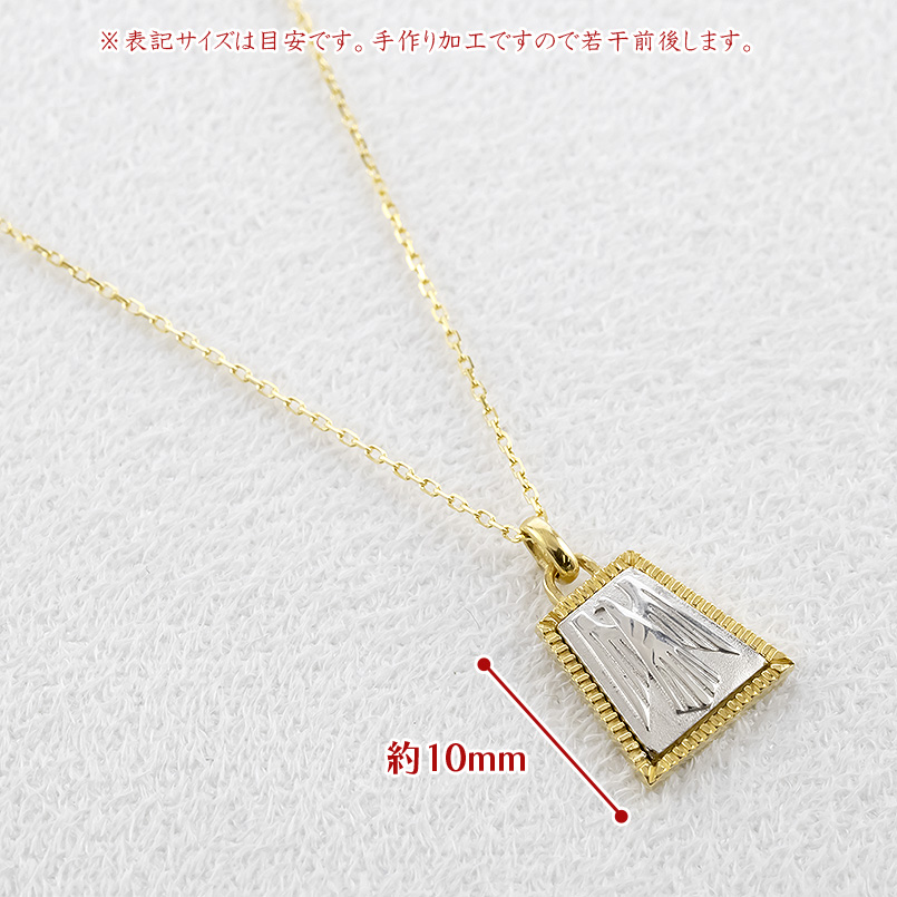 純金 プラチナ ネックレス pt999 レリーフ柄 ペンダントトップ コンビ 金 ゴールド 24k 純プラチナ イーグル トップ ゴールド 男女兼用 あすつく 送料無料 saleの画像