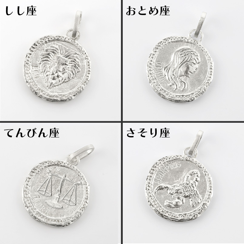 プラチナ プレート（魚座）ネックレス