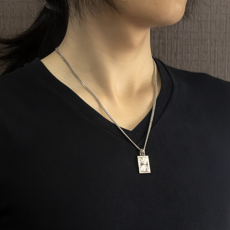 シルバーインゴット（ネックレス、ペンダント）｜レディース