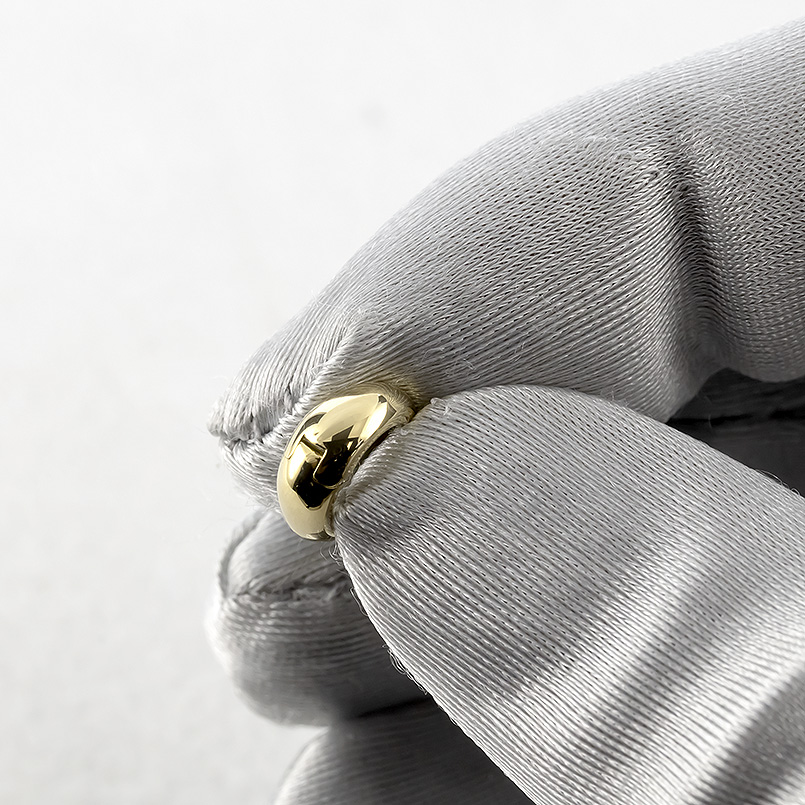 18金 フープピアス 小さい 18k レディース 片耳 月甲 ピアス ゴールド 小さめ 小ぶり 普段使い イエローゴールドk18 シンプル あすつく 送料無料 セール saleの画像